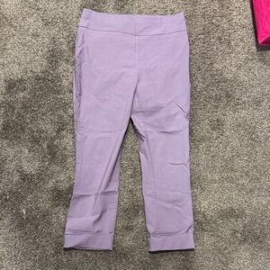 New York & Company lilac ankle pants. Medium.